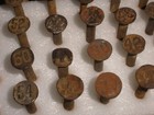 Railroad Date Nails 50  From 1917 To 1965 Not All Dates Included  5