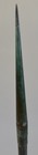 Lightning Rod Green Patina 50    Copper Pointed Bayonet Wrought Iron 3 Leg Braces