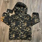 New Nwt Nike Boys Windbreaker Jacket Army Camo 2t 3t 4t
