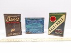 Vintage Tobacco Tin Lot  3  Edgeworth Half And Half Briggs Tax Stamp Pocket Box