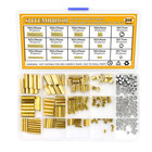 420pcs M2 M3 M4 Male Female Hex Brass Spacer Standoff Screw Nut Assortment Kit