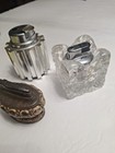 3 Antique Vintage Table Lighters  Untested As Is No Returns   Jz
