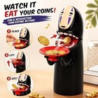 No Face Coin Eating Piggy Bank     Interactive Automatic Money Saving Box
