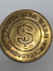 Sparkle Car Wash Token Vancouver Washington Obsolete  qf1