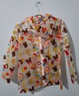 Nwt Disney Parks Mickey Mouse Snacks Treats Hooded Rain Jacket