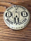 Vintage Advertising Beau Brummel Black Shoe Polish Litho Tin Brooklyn Ny