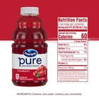 Ocean Spray   Pure Unsweetened Cranberry 100  Cranberry Juice From Concentrate   