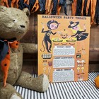 Cute Primitive Vintage Retro Modern Style Halloween Party Actual Recipes Sign