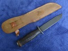 Very Rare Original Us Ww2 Military Case Utility Knife Dagger And Sheath