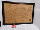 New Potterybarn Cork Board Usa Wall Map   Us Travel Map  27-1 2 By 19-1 2  