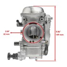 15003-1446 Carburetor Replacement For Kawasaki Prairie 400 Kvf400d Kvf400c
