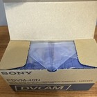 Sony Pdvm-40n Dvcam Tapes Box Of 10 Digital Video Cassette - New - Nos