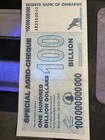 Authentic Zimbabwe 100 Billion Dollars Circulated Special Agro Cheque Ab 2008