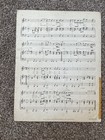 Song Sheet You Are The Sunshine Of My Life Stevie Wonder 1972