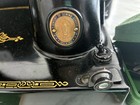 Vintage 1951 Singer Featherweight Sewing Machine  221 Centennial W  Case   Acc 