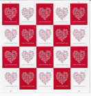 Usps Sheet Of Forever Stamps   retired Designs 