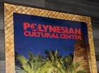 Vintage Polynesian Cultural Center Poster Souvenir Tiki Bar Decor Palm Trees