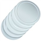 6-pack Of Durable Plastic Lids For  10 Cans     Reusable  Snap-tight  Bpa-free 