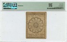 1776 February 17   1 6 Continental Currency Fr cc-19 Pmg Xf45 Fugio