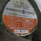 Burgmaster Ob 6-spindle Auto-indexing Turret Drill   Tapping Press 115v Tested