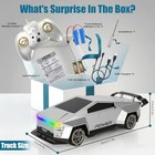Remote Control Car rc Truck     2 4 Ghz All-terrain Cyber Vehicles With Silver