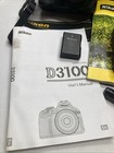 Nikon D3100 Digital Camera With 2 Lenses  Charger  Battery  Bag  Sd Card    More