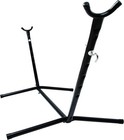 Heavy Duty Adjustable Steel Hammock Stand  9-foot  450-pound Capacity  Weathe   