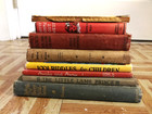 Lot 8 Childrens Kids Novels Books Antique Vtg Hc 1899 School Fiction Literature