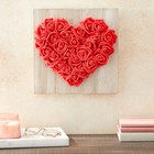 100 Pack Red Artificial Flowers  Bulk Stemless Fake Foam Roses  3 In