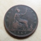 Queen Victoria Half-penny Choose Your Date 1861-1901 Auction No 8 