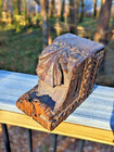 Rustic Corbel Wall Sconce Shelf Hand Carved Wood Vintage Architectural Salvage