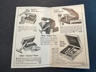 Orig Gillette Razor Christmas Gift Brochure C 1915 Ish Antique Leyendecker Art