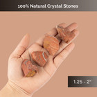 Red Jasper Raw Crystal Healing Stone For Meditation  Reiki  Energy Healing  1 Pc