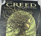 X 390 Authentic   d Concert Poster Creed Bristow Virginia July 26 2024 W Holo