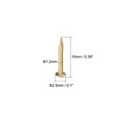 Uxcell Small Tiny Brass Nails 1 2x10mm For Diy Decorative Pictures