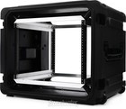 Skb 3skb-r08u20w Roto-molded Shockmount Rolling 8u Rack Case