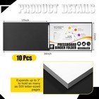 10 Pcs 11x17 Inch Pressboard Report Cover  3  Capacity Presentation Binder