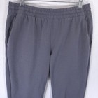 Adidas Sweatpants Mens M Gray Team Issue Climalite Zip Ankle Gym Train Run Jog