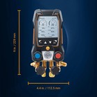 Testo 557s Ac Manifold Gauge Set     Ac Recharge Kit With 2 X 115i Pipe 1 X 552i