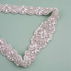 Wedding Belts With Rhinestone Beads Sash Bridal Belt For Wedding Gown Plus Size