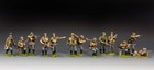 King   Country Ww2 German Army Ws393 Three  3  German Mg34 Mg Team