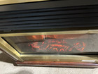 66921 Mahogany Working  Electric  Fireplace Mantle