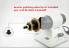 110v 8000rpm Leather Polishing Burnishing Machine Leather Edge Grinding Machine