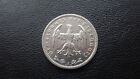 Germany 1939 A 3rd Reich Ss Nazi Eagle 1 Reichsmark Mark Nickel Coin M2