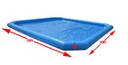 23x23x1 8ft Inflatable Pool For Water Walking Ball Large Swimming Pool Outdoor