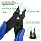 Electrical Cutting Plier Jewelry Wire Cable Cutter Flush Pliers Side Snips Tools