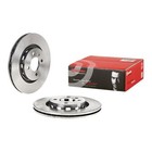 Brembo Front Pair Vented Brake Discs 09 6728 10 - Fits Seat