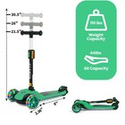 Kick Scooter Adjustable Height Adjustable Handlebar   kids Scooter 3 Wheel
