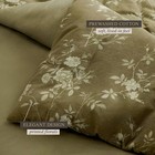 Jeremiah Brent Home 3pc Full queen Floral  palacio  Cotton Comforter Set Green