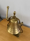 Mid 20th Century Ship Captain s Brass Bell Provenance Nautical Maritime